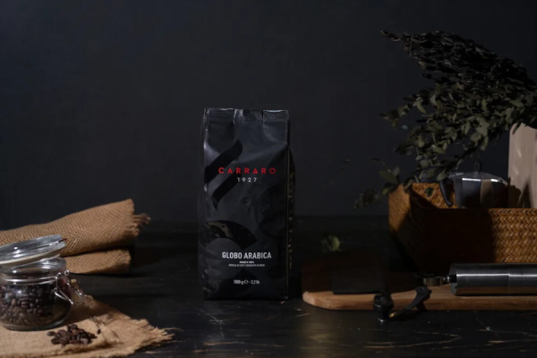 Cà phê hạt Carraro Globo Arabica 1Kg
