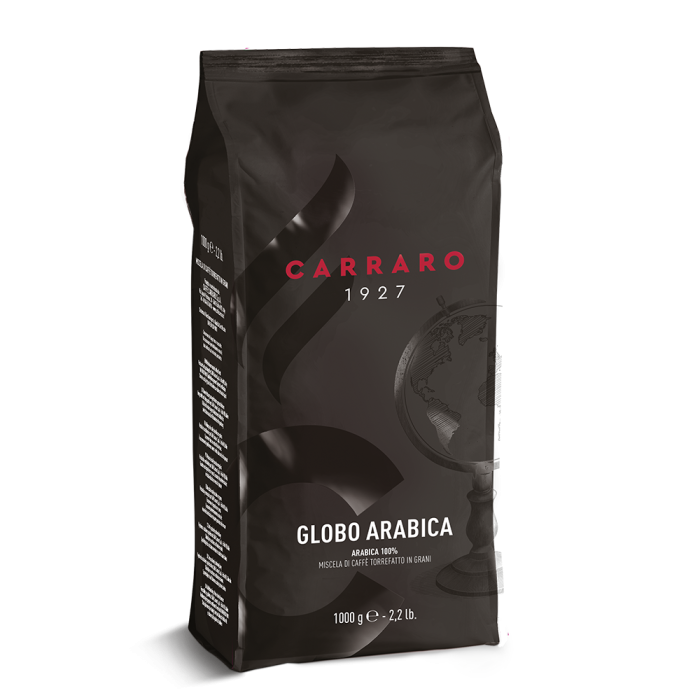 Cà phê hạt Carraro Globo Arabica 1Kg