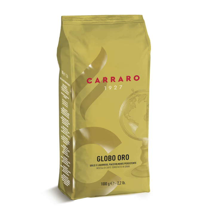 Cà phê hạt Carraro Globo Oro 1Kg