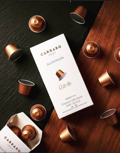 Cà phê viên nén Carraro Ristretto tương thích Nespresso 10v
